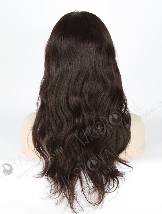 In Stock Brazilian Virgin Hair 18" Loose Big Curl Natural Color Full Lace Glueless Wig GL-04013-1812