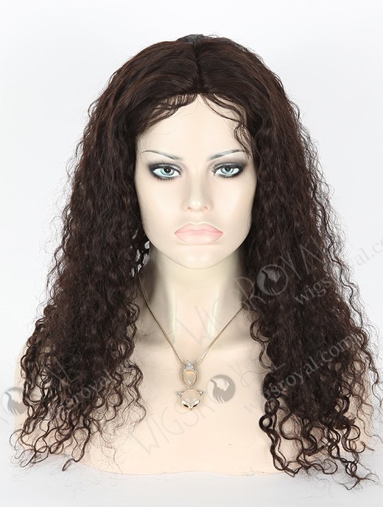In Stock Brazilian Virgin Hair 20" Molado Curly Natural Color Full Lace Glueless Wig GL-04028-1957