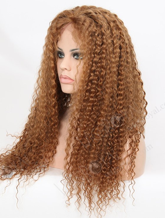 24 Inch Brazilian Brown Tight Curl Hair Wigs WR-LW-061-2019