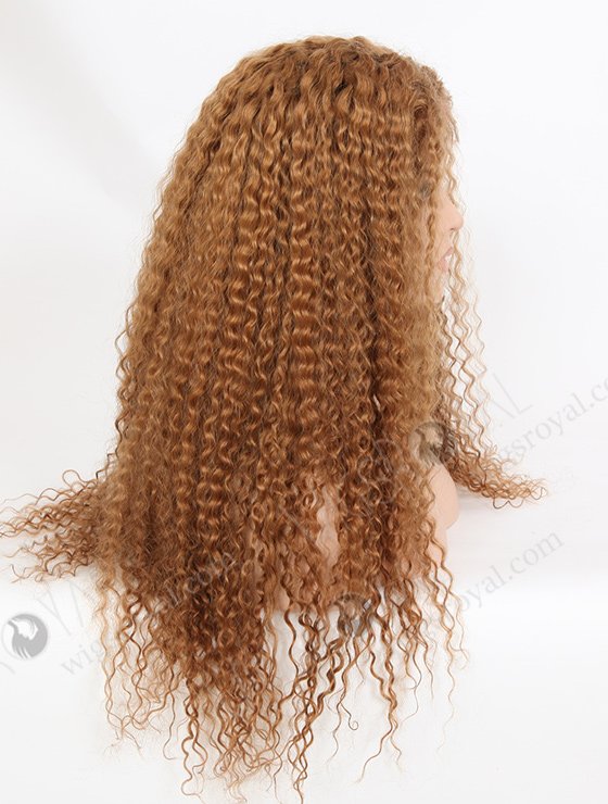 24 Inch Brazilian Brown Tight Curl Hair Wigs WR-LW-061-2020