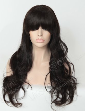 Long Wavy Wig with Bang WR-LW-052
