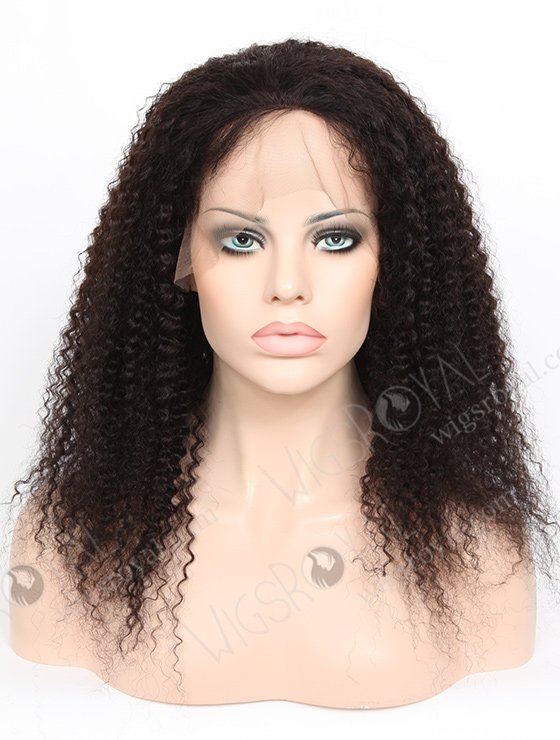 Indian Virgin Hair Kinky Curl Full Lace Wigs WR-LW-062-2024