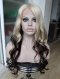 Two Tone Human Hair Wig WR-LW-066