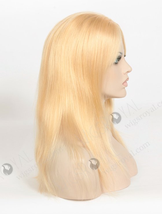 Good Quality Blonde Human Hair Wigs Online 14 Inch GL-08035-2355