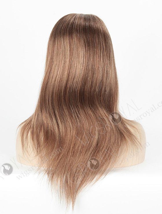 Wholesale Brown and Blonde Highlights Wig High Quality 100% Human Hair GL-08001-2383