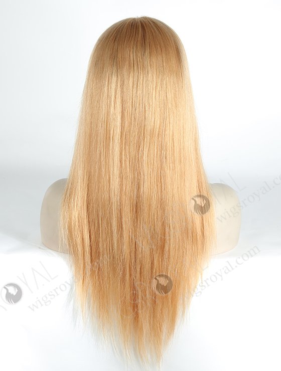 In Stock Brazilian Virgin Hair 18" Straight 16#/27# Evenly Blended Color Lace Front Wig MLF-04006-2066