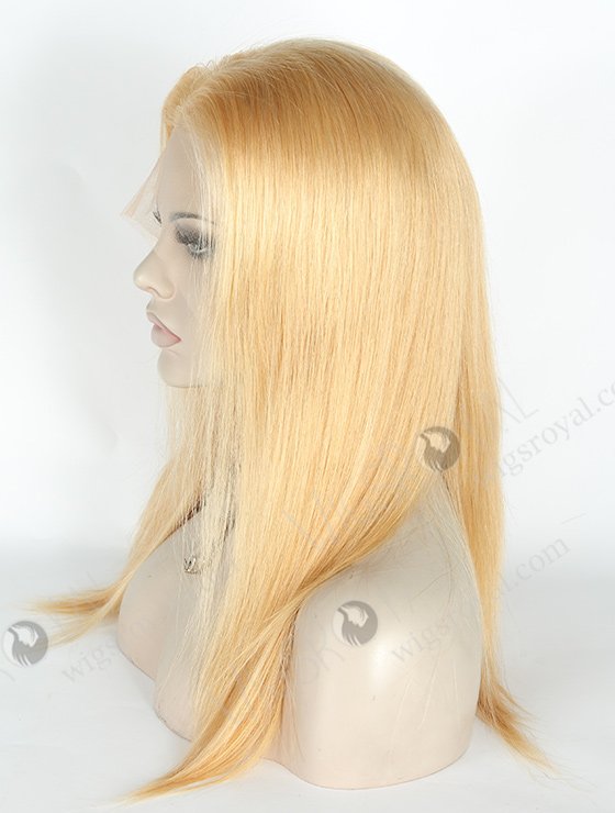 In Stock Brazilian Virgin Hair 16" Straight 27a# Color Lace Front Wig MLF-04010-2098