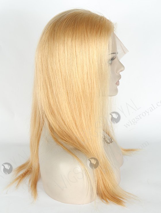 In Stock Brazilian Virgin Hair 16" Straight 27a# Color Lace Front Wig MLF-04010-2101