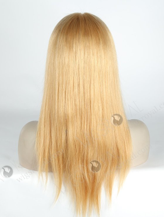In Stock Brazilian Virgin Hair 16" Straight 27a# Color Lace Front Wig MLF-04010-2102
