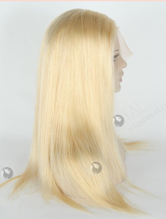 In Stock Brazilian Virgin Hair 18" Straight 22#/613# Highlights Color Lace Front Wig MLF-04020-2186