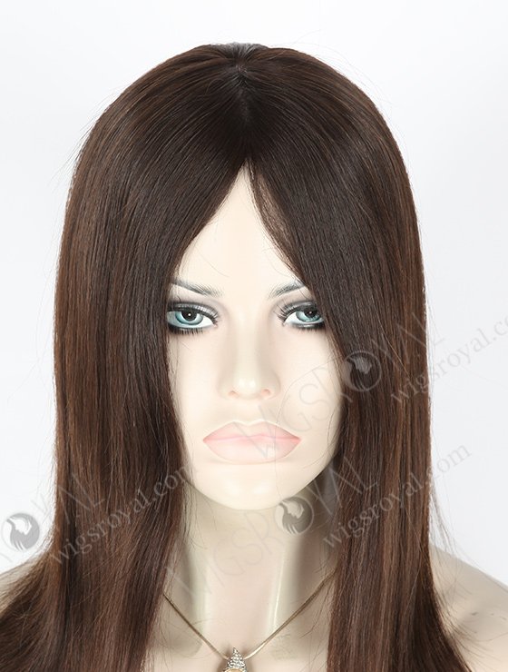 In Stock European Virgin Hair 14" Straight Natural Color Silk Top Glueless Wig GL-08024-2405