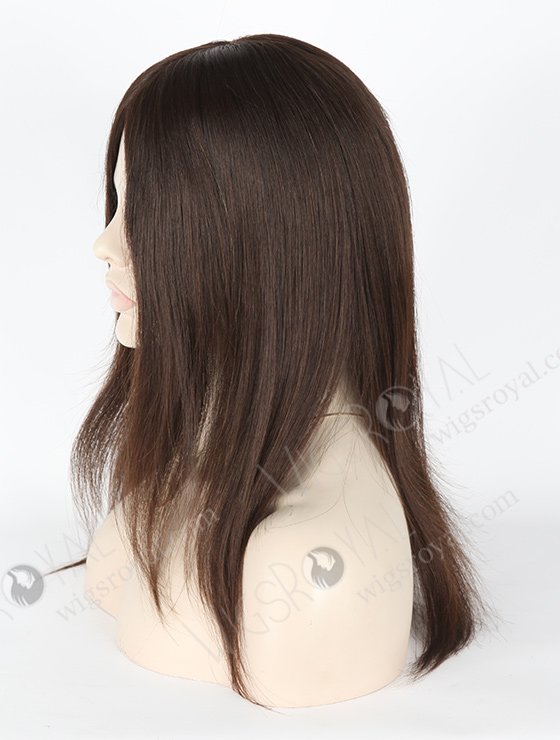 In Stock European Virgin Hair 14" Straight Natural Color Silk Top Glueless Wig GL-08024-2406