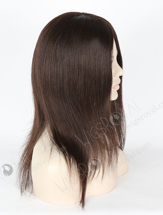 In Stock European Virgin Hair 14" Straight Natural Color Silk Top Glueless Wig GL-08024-2409