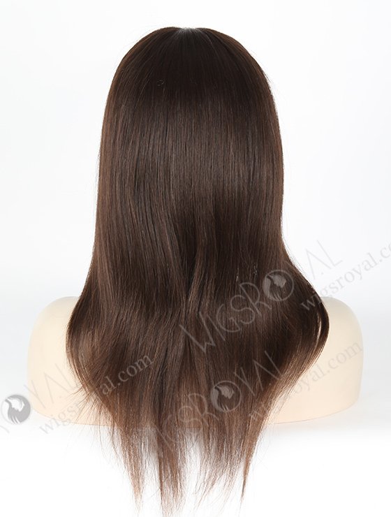 In Stock European Virgin Hair 14" Straight Natural Color Silk Top Glueless Wig GL-08024-2410