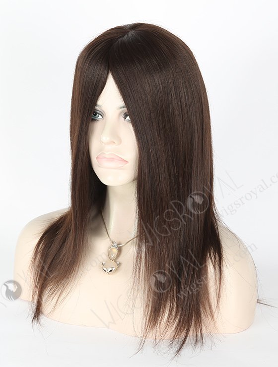Premium Glueless Silk Top Human Hair Wigs for Beginners Long Lasting GL-08027-2414
