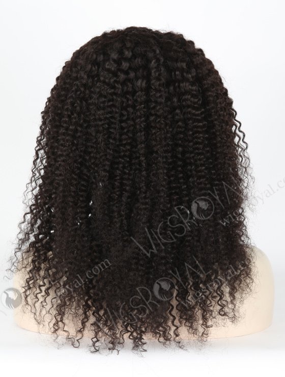In Stock Brazilian Virgin Hair 20" Tight Curl 8mm 1b# Color Full Lace Glueless Wig GL-04061-2261