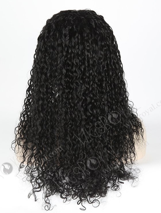 In Stock Brazilian Virgin Hair 20" Tight Curl 10mm 1# Color Silk Top Glueless Wig GL-04048-2272