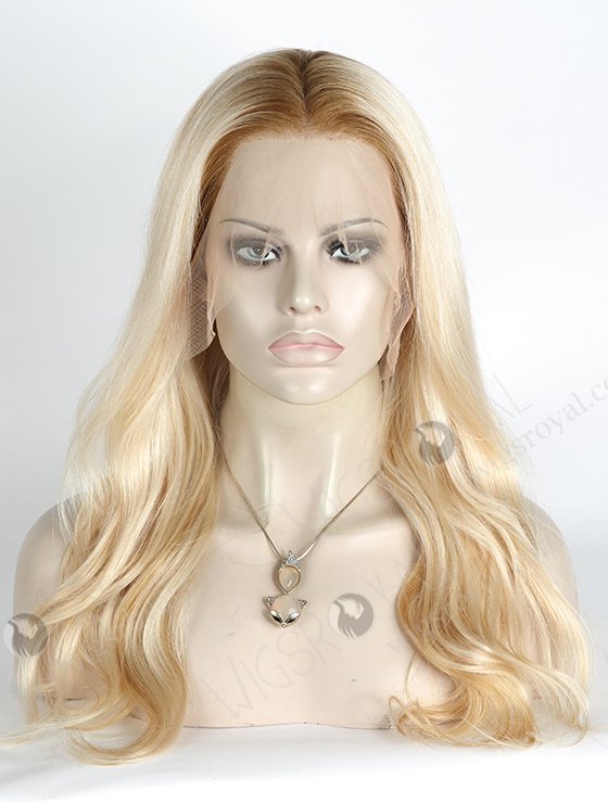 Silght Wave Frontal Wig Human Hair MLF-04025