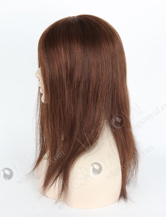 Full Head Brown Hair Wig for Ladies 14 Inch Best Glueless Human Hair Wigs Websites GL-08078