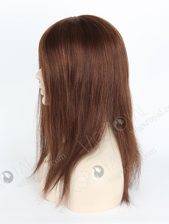 Full Head Brown Hair Wig for Ladies 14 Inch Best Glueless Human Hair Wigs Websites GL-08078-2328