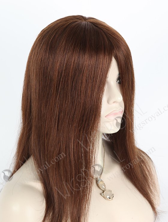 Full Head Brown Hair Wig for Ladies 14 Inch Best Glueless Human Hair Wigs Websites GL-08078-2326