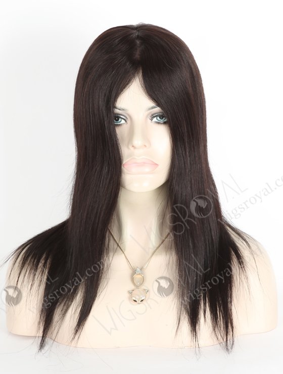Luxury Clip On Glueless Wigs for Beginners 14 In Off Black GL-08081-2293