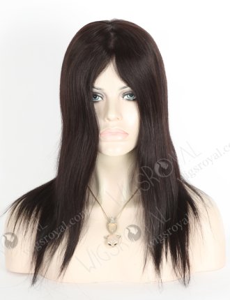 Luxury Clip On Glueless Wigs for Beginners 14 In Off Black GL-08081