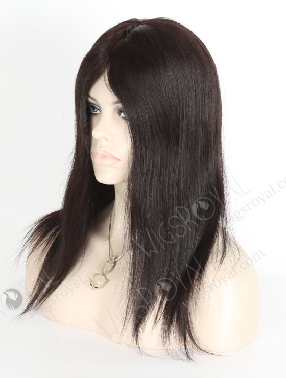 Luxury Clip On Glueless Wigs for Beginners 14 In Off Black GL-08081-2296