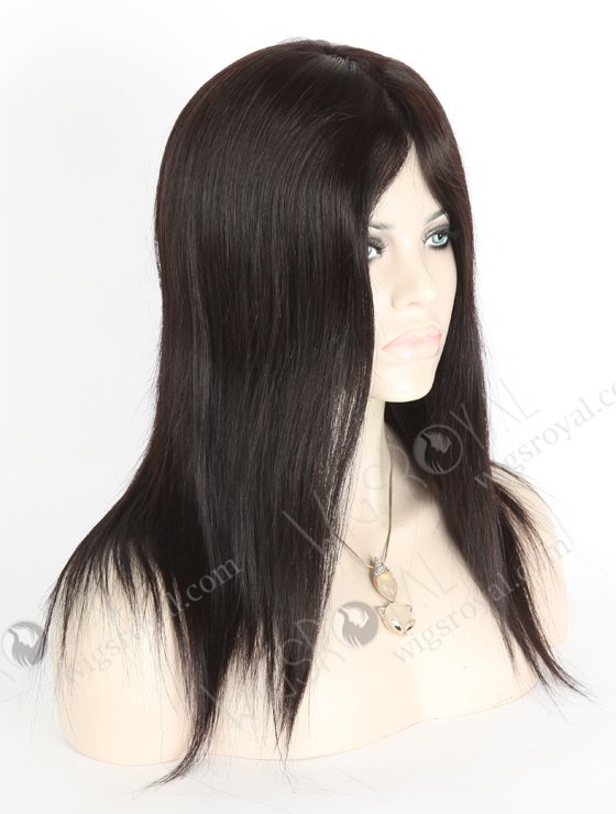 Luxury Clip On Glueless Wigs for Beginners 14 In Off Black GL-08081-2295