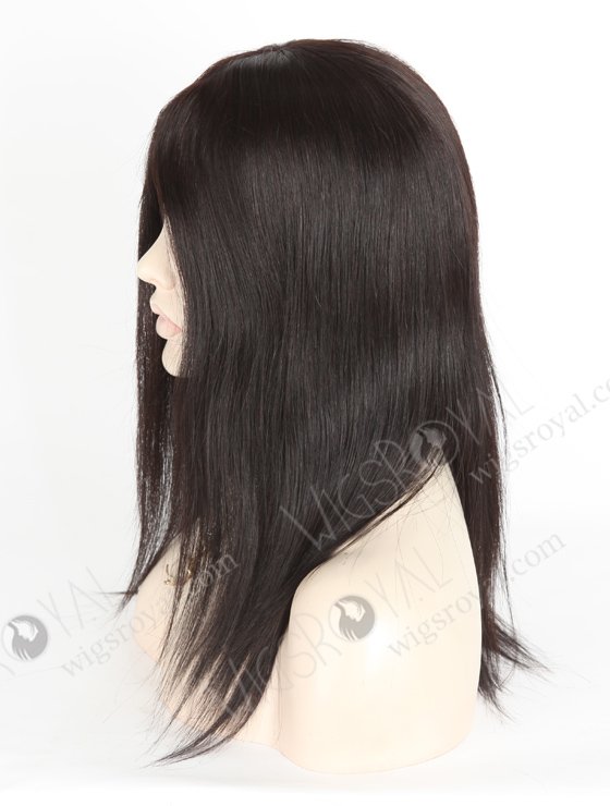 Luxury Clip On Glueless Wigs for Beginners 14 In Off Black GL-08081-2298