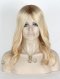 In Stock European Virgin Hair 14" Slight Wave T8/60/25/8# Highlights Color Silk Top Glueless Wig GL-08083