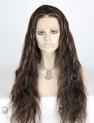 Long Hair Frontal Wig Transparent Lace For Women MLF-04021