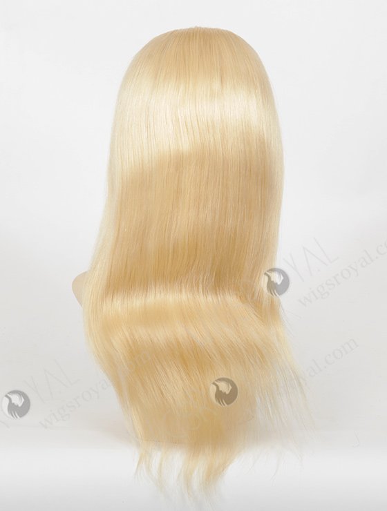 In Stock European Virgin Hair 16" Straight 613# Color Silk Top Glueless Wig GL-08033-2556