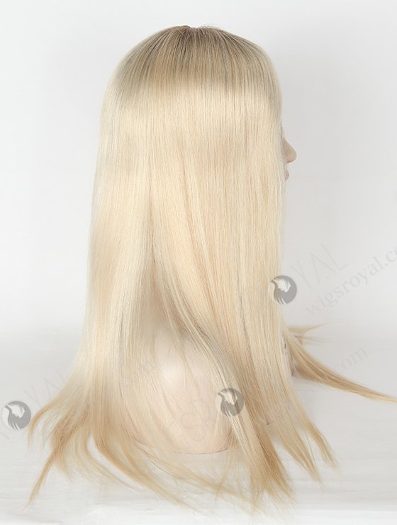 In Stock European Virgin Hair 20" Straight T9/white Color Silk Top  Glueless Wig GL-08059-2797
