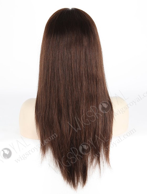 In Stock Indian Remy Hair 16" Straight 2a# Color Lace Front Wig MLF-01003-2500