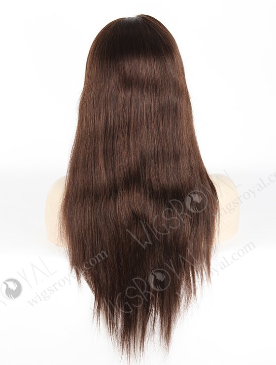 In Stock Indian Remy Hair 18" Straight 2a# Color Lace Front Wig MLF-01002-2482