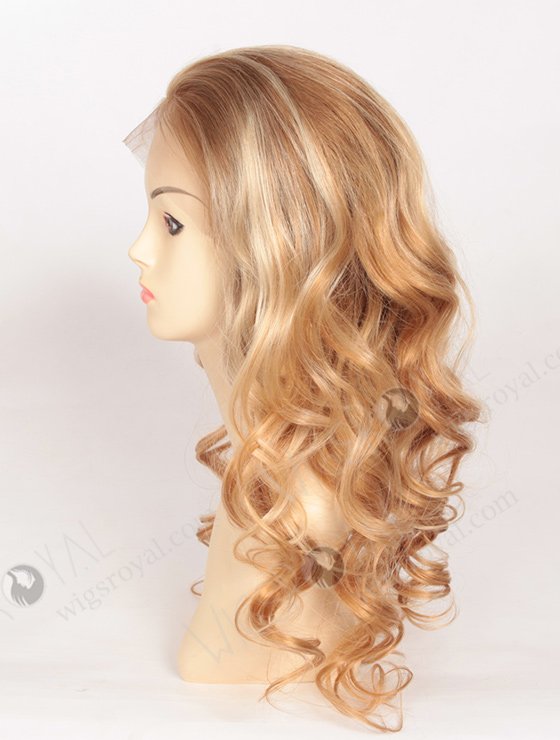Blonde Curly Wig with Baby Hair WR-LW-077-2992