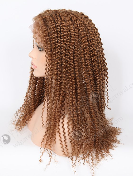 Medium Brown Tightest Curl 8mm Indian Hair Wig WR-LW-067-2924