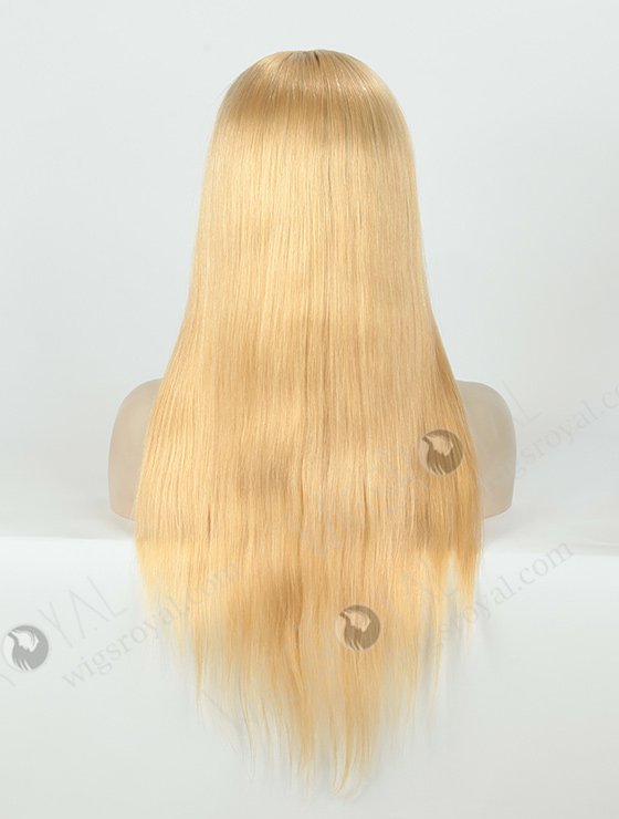 Ash Blonde Glueless Wig With Natural Silk Top GL-08019-2851