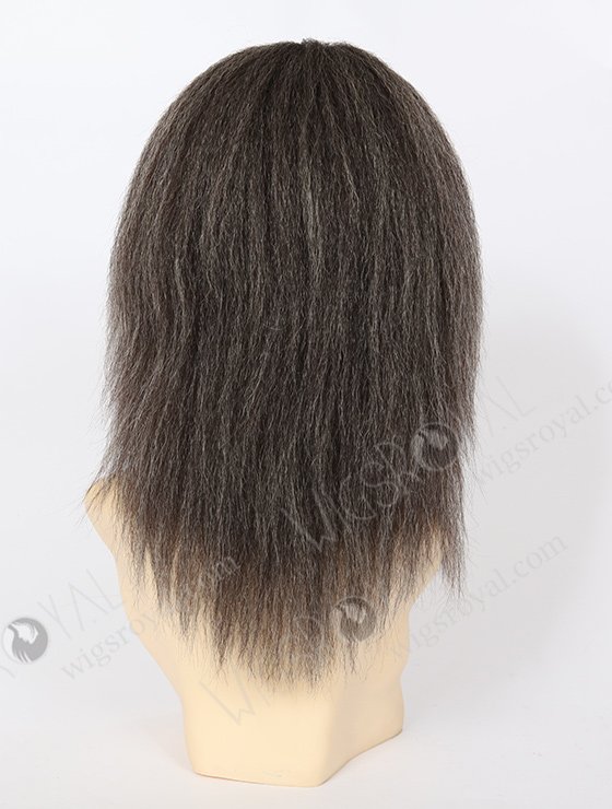 1B#/Gray Hair Kinky Straight Wig WR-LW-073-2966