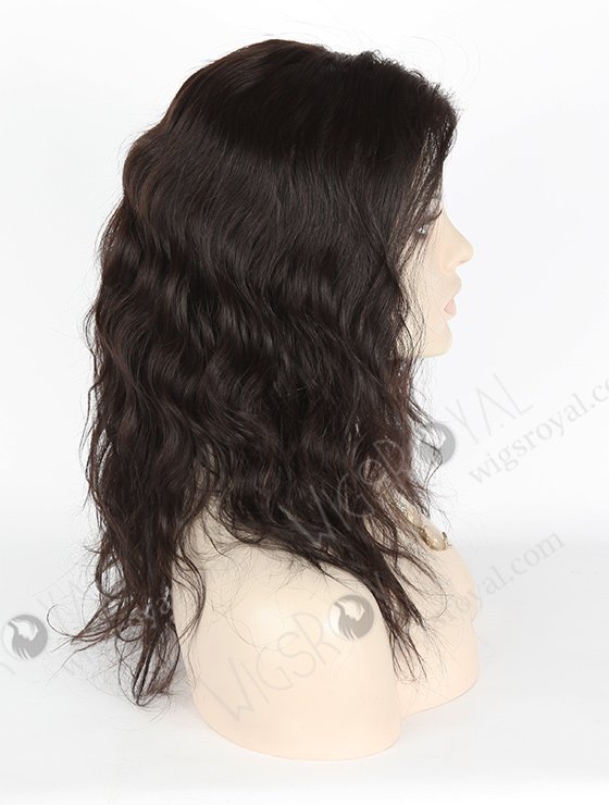 In Stock Chinese Virgin Hair 14" Natural Wave Natural Color Full Lace Glueless Wig GL-07011-3107