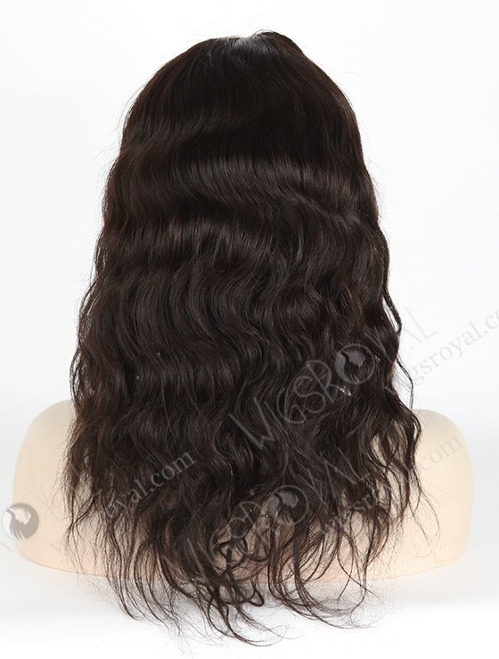 In Stock Chinese Virgin Hair 14" Natural Wave Natural Color Full Lace Glueless Wig GL-07011-3109