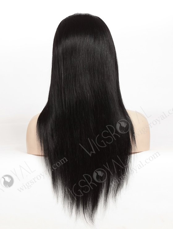 In Stock Indian Remy Hair 18" Straight 1# Color Full Lace Glueless Wig GL-01031-3373