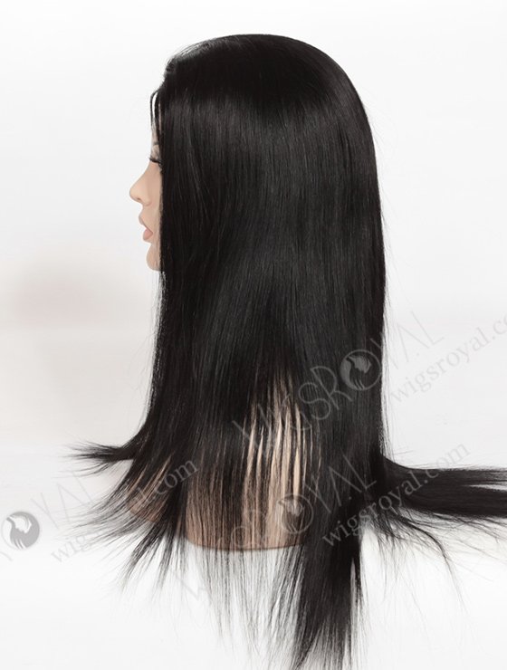 In Stock Indian Remy Hair 18" Straight 1# Color Full Lace Glueless Wig GL-01031-3371