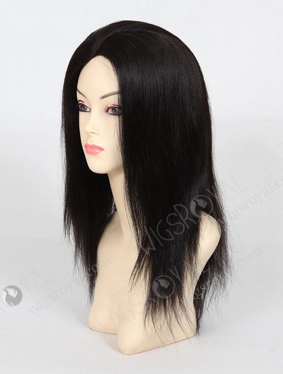 In Stock Indian Remy Hair 14" Light Yaki 1b# Full Lace Glueless Wig GL-01025-3339