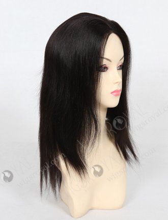 In Stock Indian Remy Hair 12" Light Yaki 1b# Color Full Lace Glueless Wig GL-01024