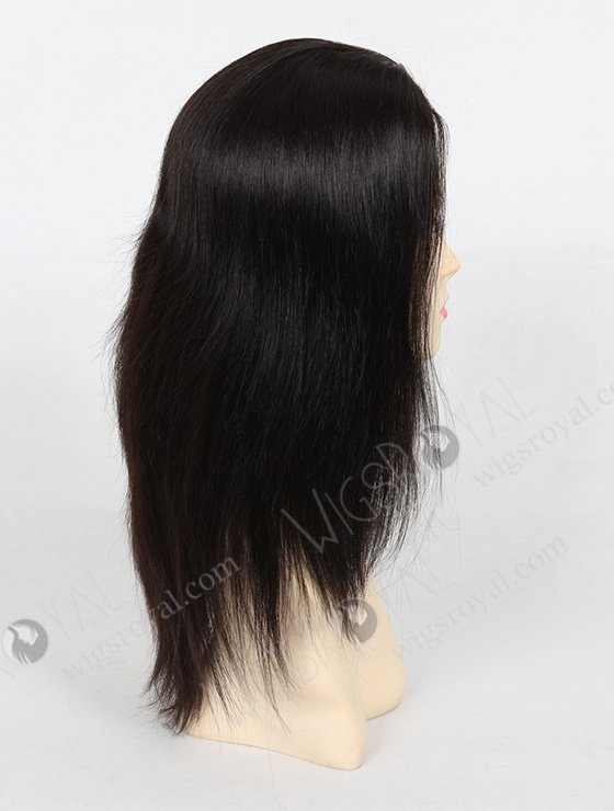 In Stock Indian Remy Hair 12" Light Yaki 1b# Color Full Lace Glueless Wig GL-01024-3331