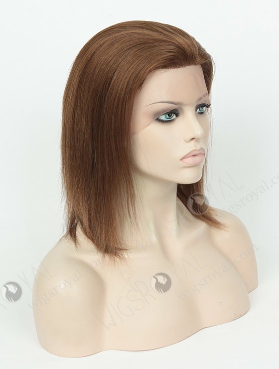 8 Inch Yaki Human Hair Full Lace Wig WR-LW-092-3598