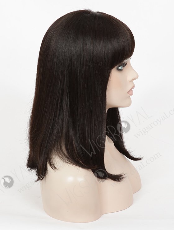 Chic Bob Style Glueless Wig With Bangs GL-07015-3169