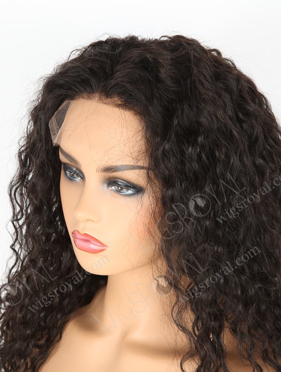 In Stock Indian Remy Hair 20" Molado Curly Natural Color HD Lace Closure Wig CW-01016-3543